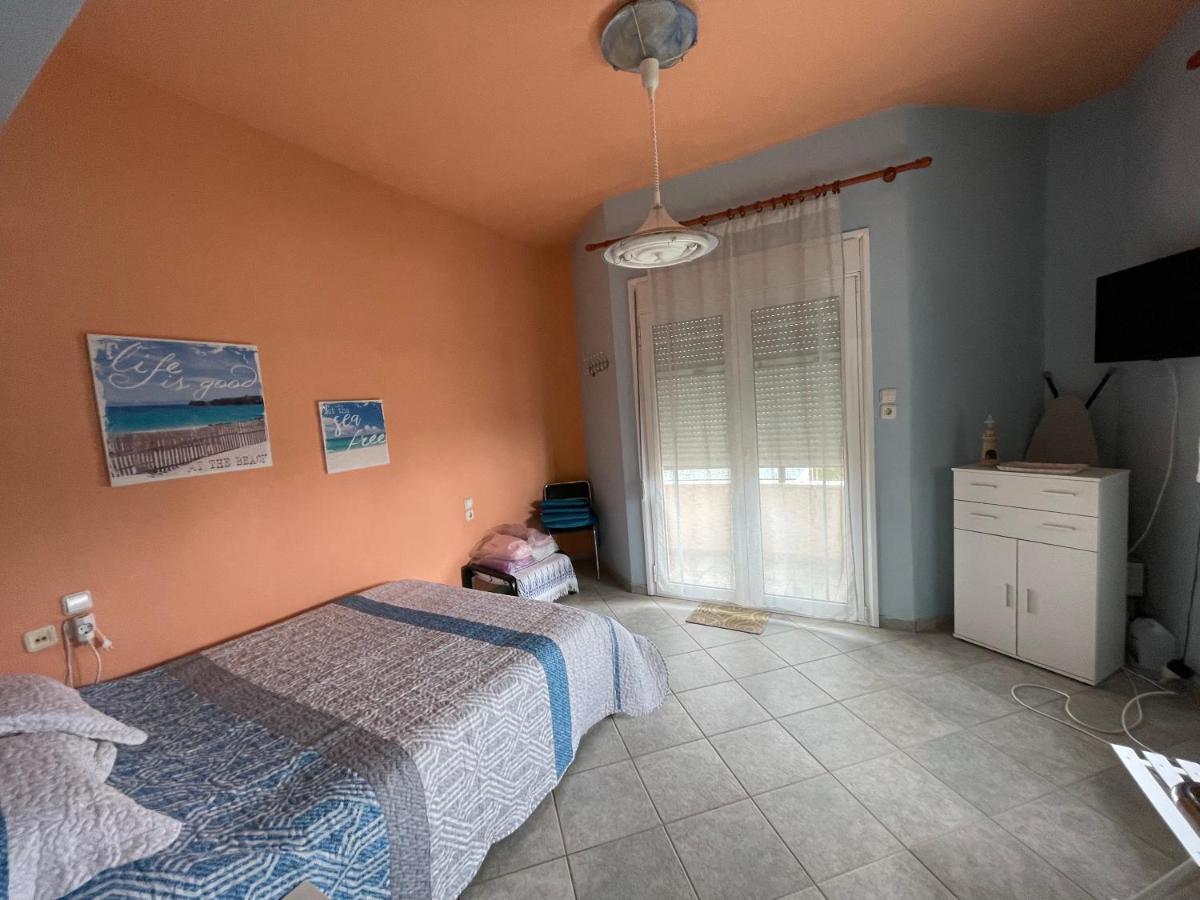 Seaside Apartment With Private Garden Néa Ankhíalos المظهر الخارجي الصورة